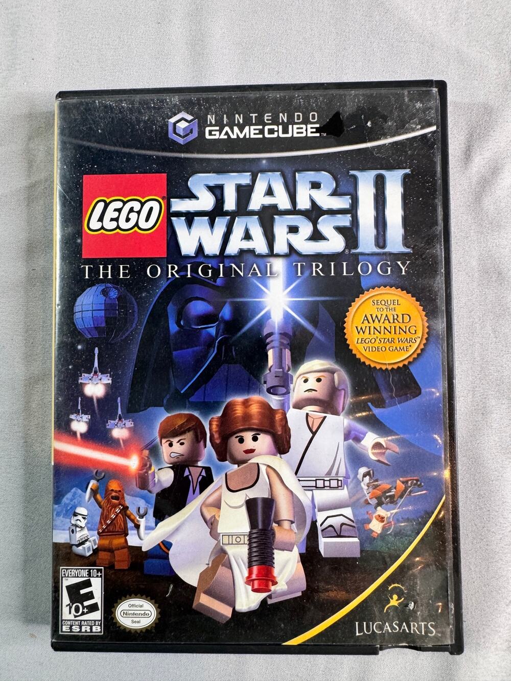 LEGO Star Wars II The Original Trilogy Nintendo GameCube Game Disc & Case
